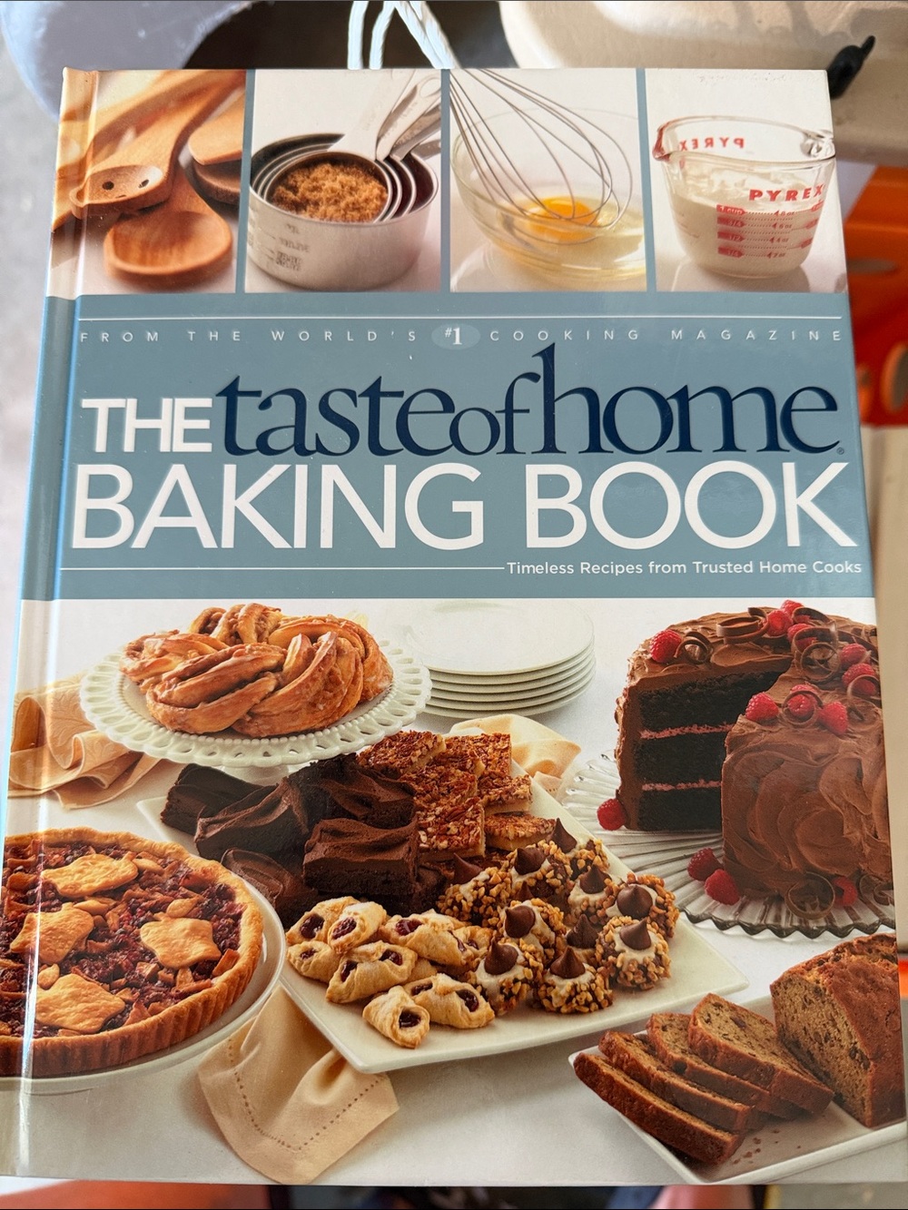 The Taste of Home Baking Book - Blue Cover